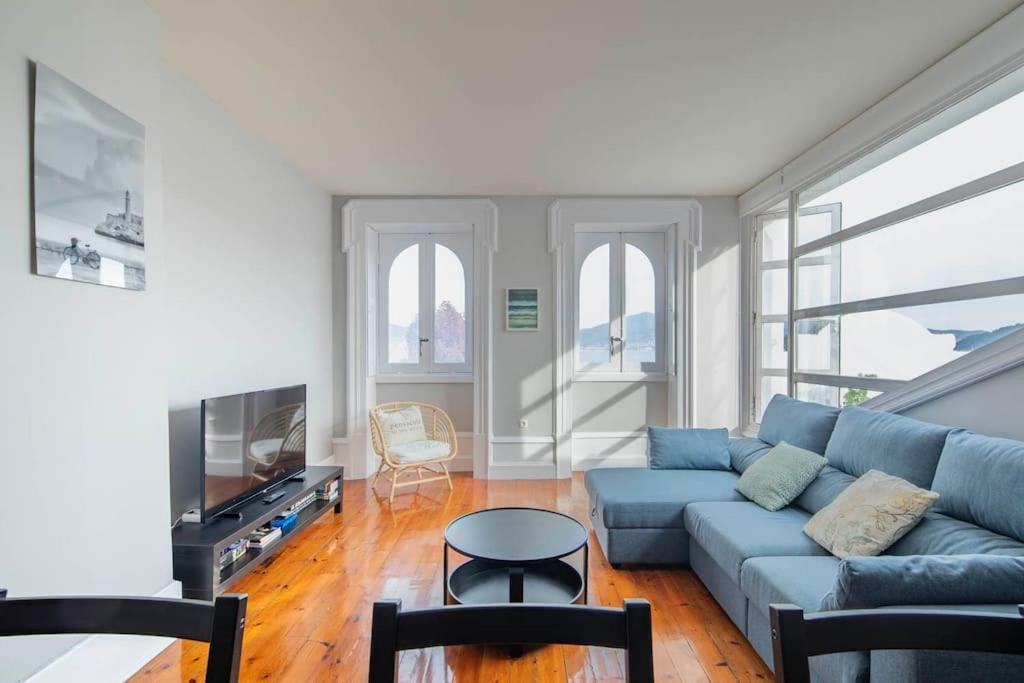 Apartmán Centrico Atico Frente Al Mar Vigo Exteriér fotografie
